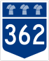Saskatchewan Highway 362 shield