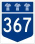 Saskatchewan Highway 367 shield