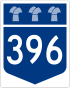 Saskatchewan Highway 396 shield