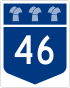Saskatchewan Highway 46 shield