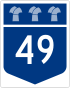 Saskatchewan Highway 49 shield