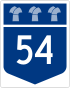 Saskatchewan Highway 54 shield