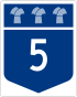 Saskatchewan Highway 5 shield