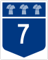 Saskatchewan Highway 7 shield