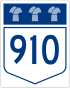 Saskatchewan Highway 910 shield