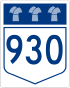 Saskatchewan Highway 930 shield
