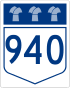 Saskatchewan Highway 940 shield
