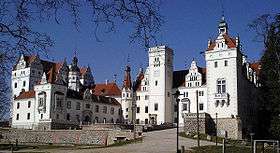 Schloss Boitzenburg where supplies were collected