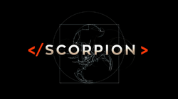 The series title "Scorpion" in white letters on a black background