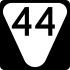 State Route 44 marker