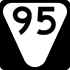 State Route 95 secondary marker