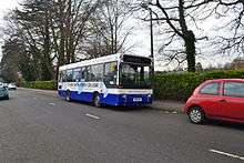 One of Itchen College's many college buses.