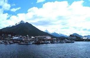 Sitka from the Gulf of Alaska