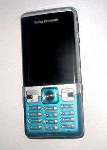 "Cool Cyan" Sony Ericsson C702