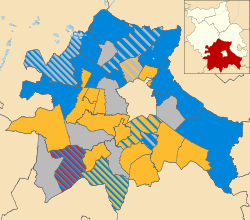 Overall composition of the council following the 2006 election