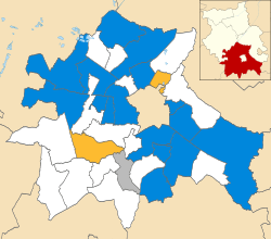 Results by ward of the 2015 local election in South Cambridgeshire
