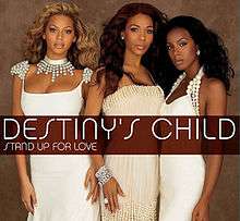 An image of the members of Destiny's Child dressed in white