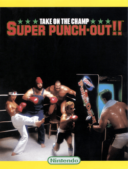 Arcade flyer of Super Punch-Out!!.