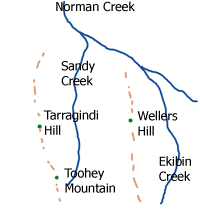 North of Toohey Mountain
