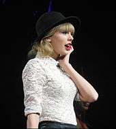 Taylor Swift at the Red Tour.