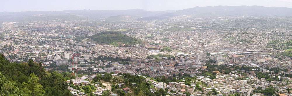 Tegucigalpa viewed from El Picacho-United Nations Park