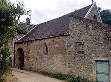 Photograph of the little chapel of the Beaune commandery nowadays.