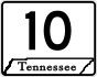 State Route 10 primary marker