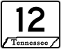 State Route 12 primary marker