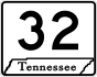 State Route 32 primary marker