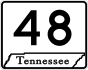 State Route 48 primary marker