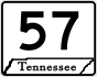 State Route 57 primary marker