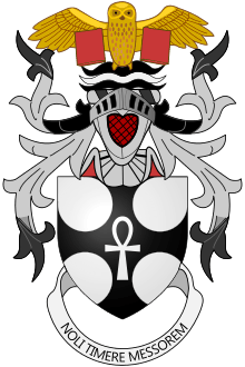 Coat of arms of Terry Pratchett.