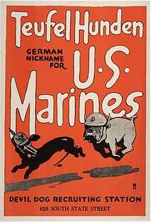 Teufel Hunden US Marines recruiting poster.jpg