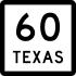 State Highway 60 marker