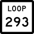 State Highway Loop 293 marker