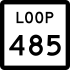 State Highway Loop 485 marker