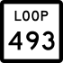 State Highway Loop 493 marker