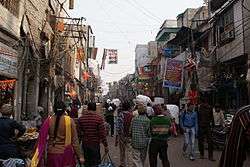 The Bara Tooti chowk in Sadar Bazaar, Delhi