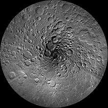 The lunar north pole