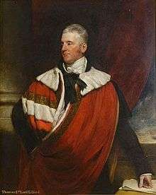 Thomas Powys 2nd Baron Lilford (portrait by Henry William Pickersgill)