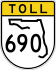 State Road 690 marker