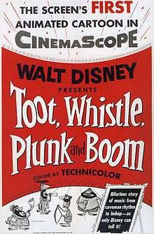 Poster for Toot, Whistle, Plunk and Boom
