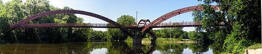 The Tridge in downtown Midland