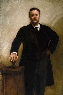 Portrait painting of Theodore Roosevelt