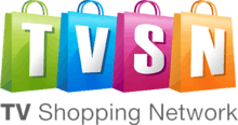 The TVSN shopping bag logo