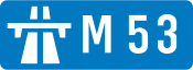 M53 motorway shield