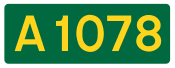 A1078 road shield