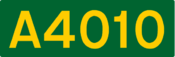 A4010 road shield