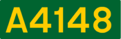 A4148 road shield