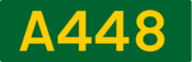 A448 road shield